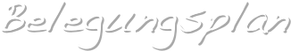 Belegungsplan